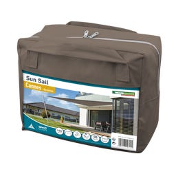 Sonnensegel SunSail CANNES Dreieck 4x4x4m - taupe