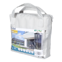 Sonnensegel SunSail CANNES Dreieck 5x5x5m - cream-grau