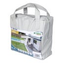 Windhager Sonnensegel SunSail CANNES Quadrat 4x4m - cream-grau