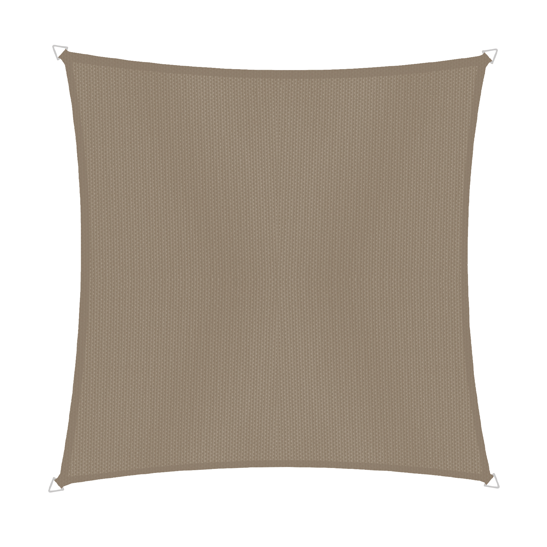 Sonnensegel SunSail CANNES Quadrat 5x5m, taupe