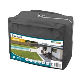 Windhager Sonnensegel SunSail CANNES Quadrat 5x5m - anthrazit