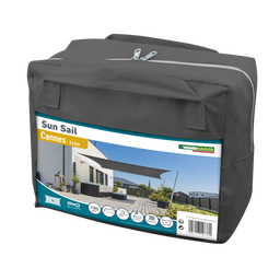 Windhager Sonnensegel SunSail CANNES Rechteck 2x3m - anthrazit