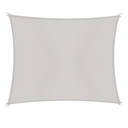 Windhager Sonnensegel SunSail CANNES Rechteck 4x5m - cream-grau