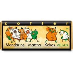 Zotter Schokolade Bio Mandarine - Matcha - Kokos - 70 g