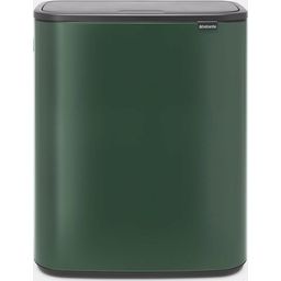 Bo Touch Bin 60 L mit 1 Kunststoffeinsatz - Pine Green