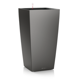 Lechuza Pflanzgefäß CUBICO Premium 30 - Anthrazit metallic
