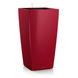 Lechuza Pflanzgefäß CUBICO Premium 30 - Scarlet Rot hochglanz
