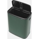 Bo Touch Bin 60 L mit 1 Kunststoffeinsatz - Pine Green