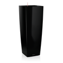 Lechuza Pflanzgefäß CUBICO ALTO Premium 40 - Schwarz hochglanz