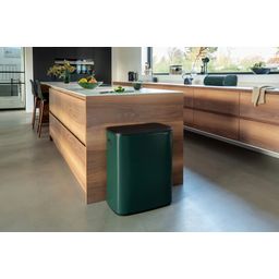 Bo Touch Bin 60 L mit 1 Kunststoffeinsatz - Pine Green