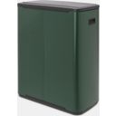 Bo Touch Bin 60 L mit 1 Kunststoffeinsatz - Pine Green