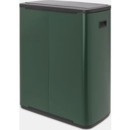 Bo Touch Bin 60 L mit 1 Kunststoffeinsatz - Pine Green