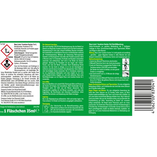 Nexa Lotte Insektenschutz 3 in 1 Nachfüllpackung - 35 ml