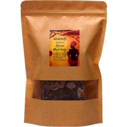 Akamuti African Black Soap Bar - 500 g