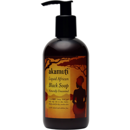Akamuti Liquid African Black Soap Unscented - 250 ml