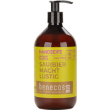 benecosBIO Handseife "Sau(b)er macht lustig"