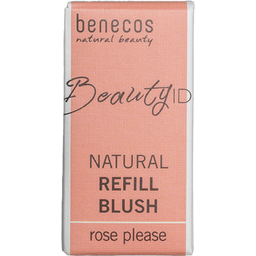 benecos BeautyID Natural Refill Blush - rose please