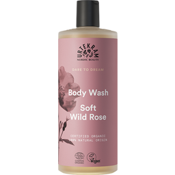 URTEKRAM Nordic Beauty Soft Wild Rose Body Wash - 500 ml