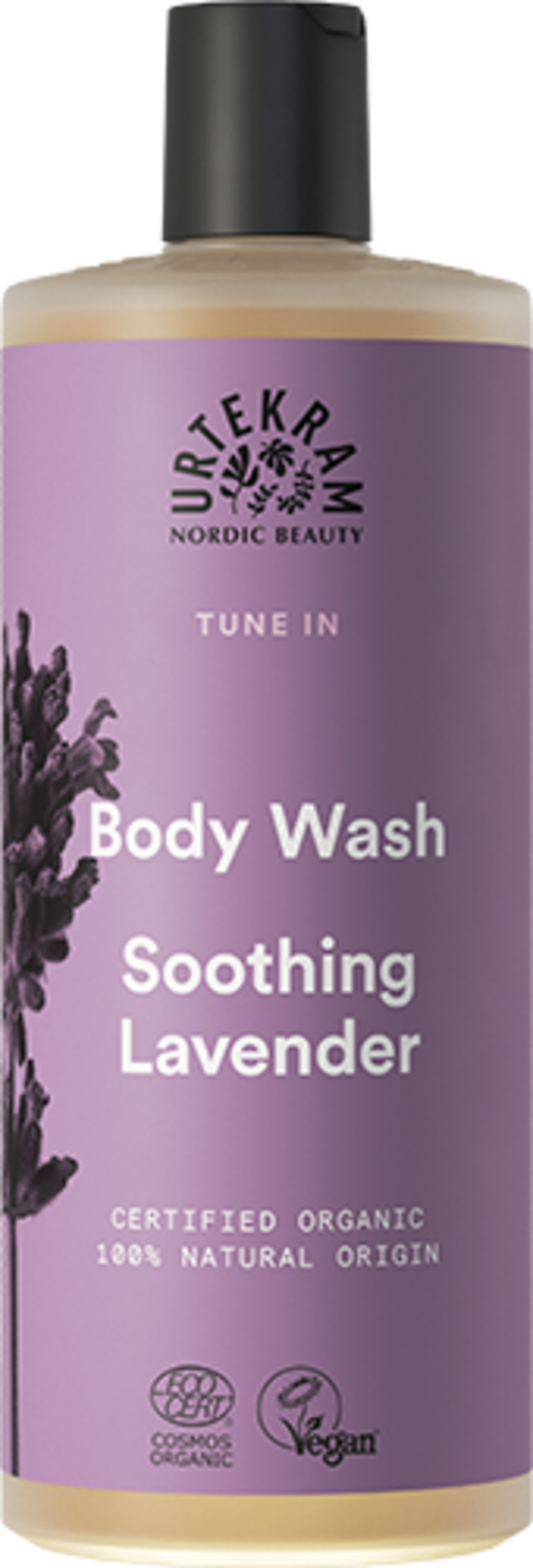URTEKRAM Nordic Beauty Soothing Lavender Body Wash - 500 ml