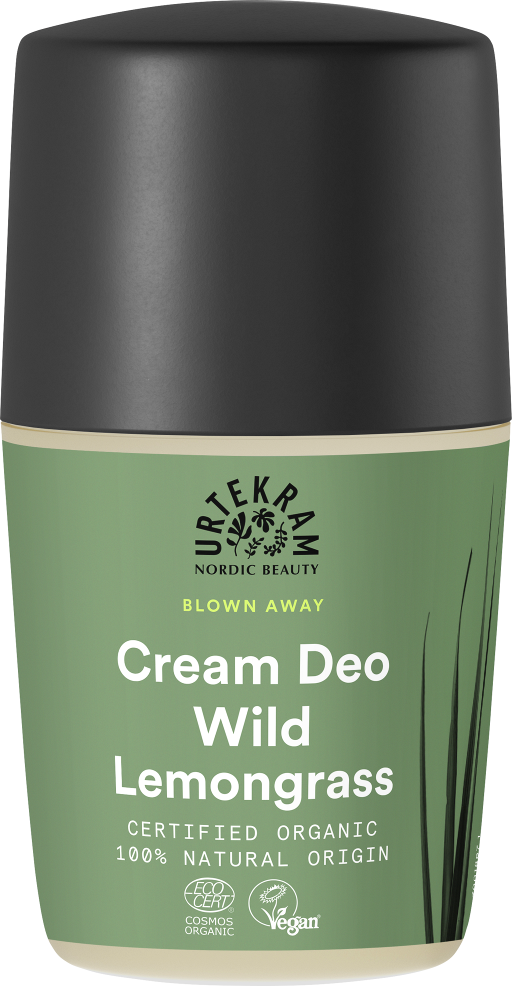 URTEKRAM Nordic Beauty Wild Lemongrass Deo Roll On