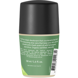 URTEKRAM Nordic Beauty Wild Lemongrass Deo Roll On - 50 ml