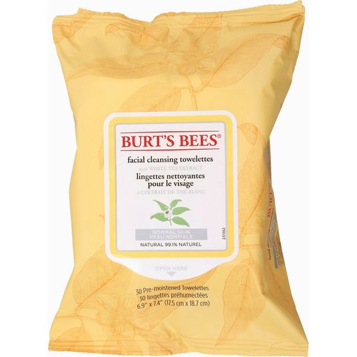 Burt's Bees Facial Cleansing Towelettes - White Tea