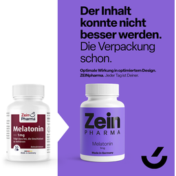 ZeinPharma® Melatonin 1 mg - 50 veg. Kapseln