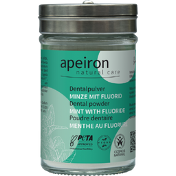 Apeiron Auromère Dentalpulver Minze + Fluorid - 40 g