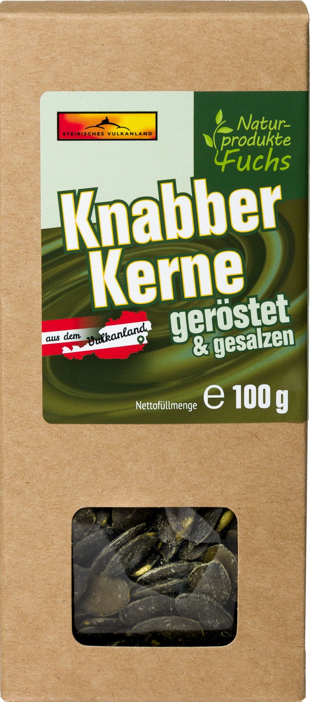 Naturprodukte Fuchs Kürbisknabberkerne geröstet & gesalzen
