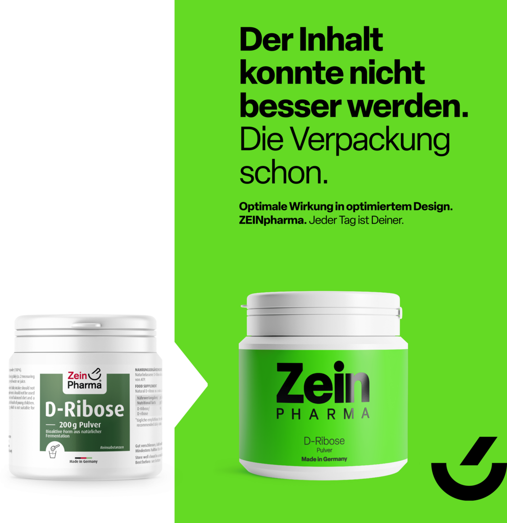 ZeinPharma® D-Ribose Pulver - 200 g