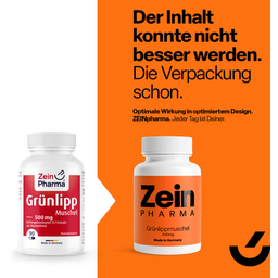 ZeinPharma® Grünlippmuschel 500 mg - 90 veg. Kapseln