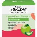 alviana Naturkosmetik Festes Shampoo Bio-Apfel & Bio-Aloe Vera - 60 g