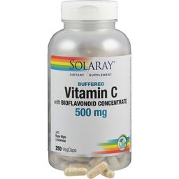 Solaray Vitamin C 1000mg - 250 veg. Kapseln