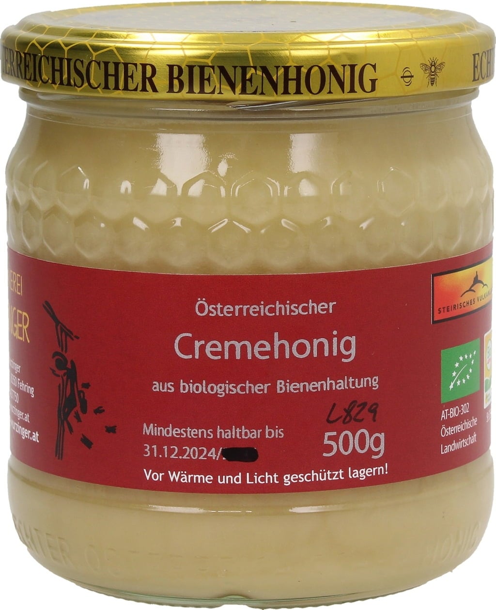 Bio Cremehonig - 500 g