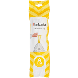 Brabantia PerfectFit Müllbeutel - Rollenverpackung - 3L (A) - 20 Stück