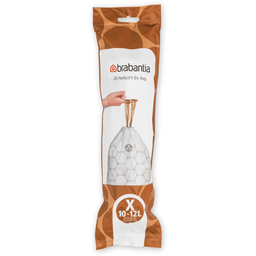 PerfectFit Müllbeutel für Bo Touch Bin - Rollenverpackung - 12L (X) - 20 Stück