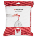 PerfectFit Müllbeutel für Bo Touch Bin - Spenderverpackung - 20-25L (J) - 40 Stück
