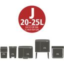 PerfectFit Müllbeutel für Bo Touch Bin - Spenderverpackung - 20-25L (J) - 40 Stück