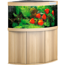 Juwel Trigon 350 LED Kombination - helles Holz