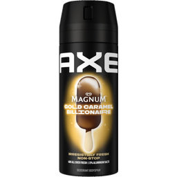 Deodorant & Bodyspray Magnum Gold Caramel Billionaire - 150 ml