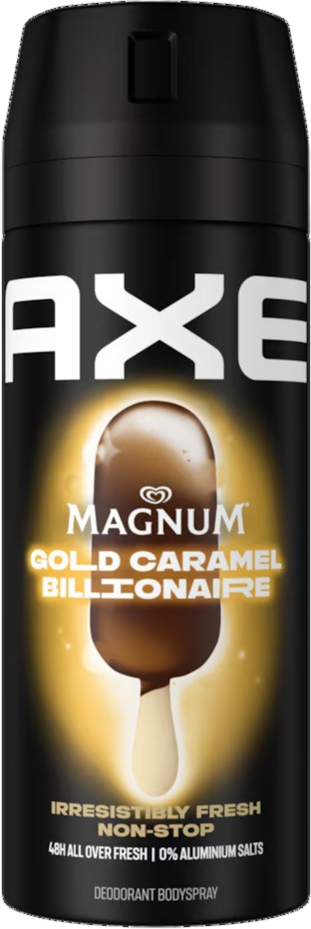 Deodorant & Bodyspray Magnum Gold Caramel Billionaire - 150 ml