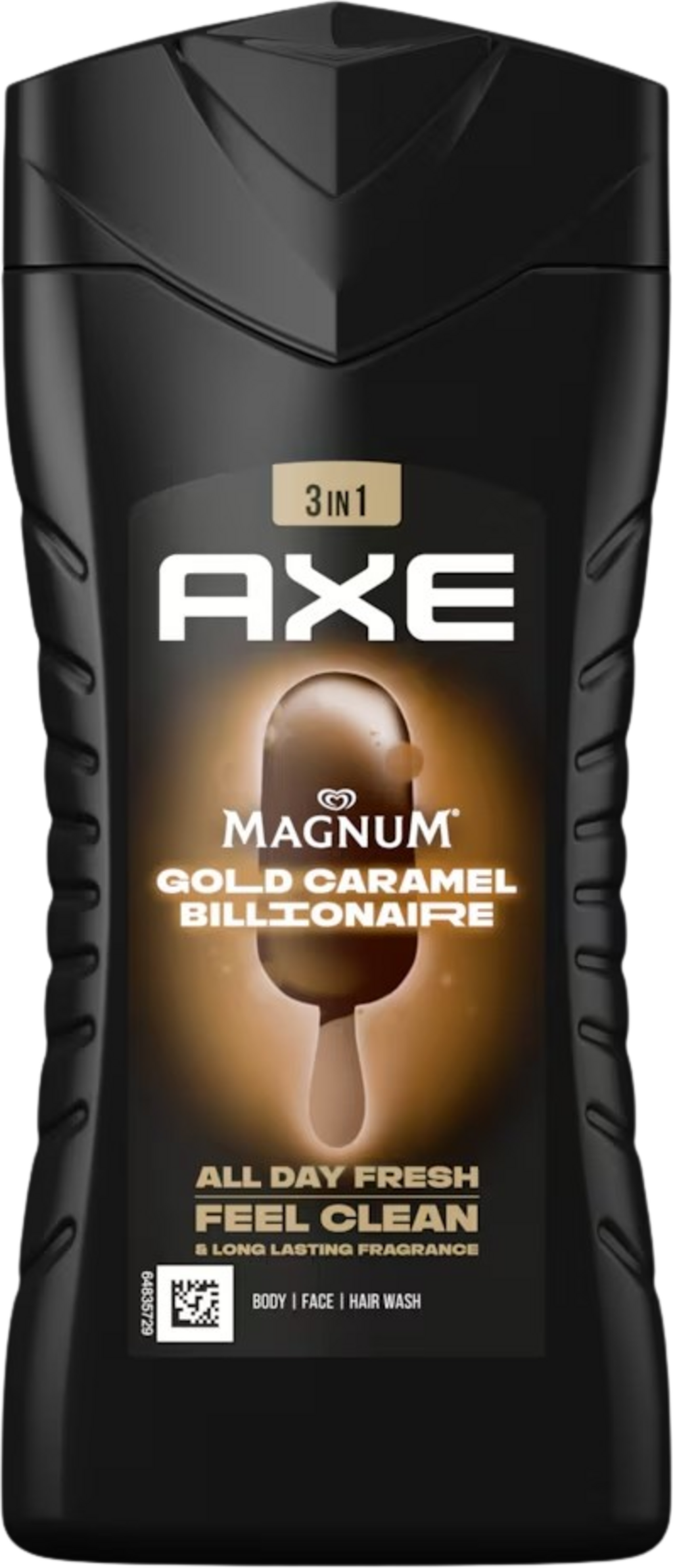 Duschgel Magnum Gold Caramel Billionaire, 250 ml