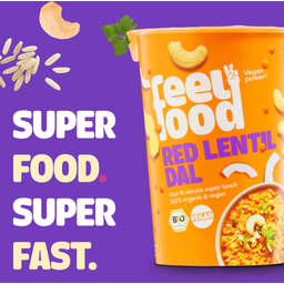 Feel Food BIO Instant Lunch - Red Lentil Dal - 85 g