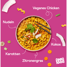 Feel Food BIO Instant Lunch - Yellow Thai Curry - 85 g