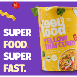 Feel Food BIO Instant Lunch - Yellow Thai Curry - 85 g