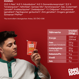 Feel Food BIO Instant Lunch - Chili Sin Carne - 85 g