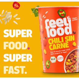Feel Food BIO Instant Lunch - Chili Sin Carne - 85 g