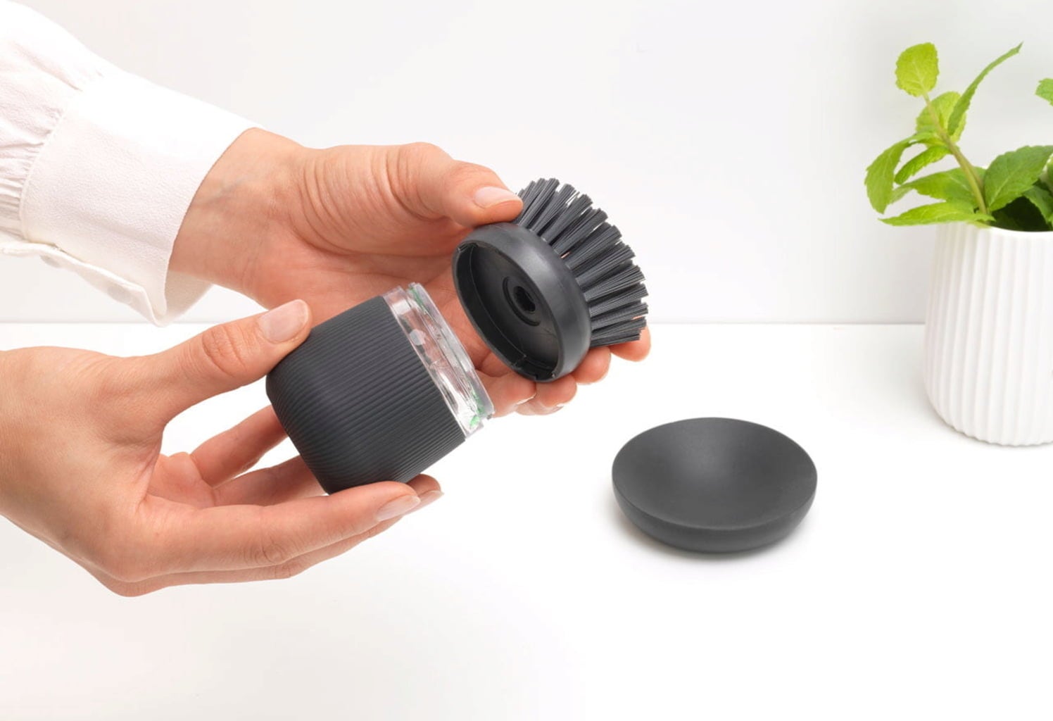 Brabantia Ersatz-Spülbürste - Dark Grey
