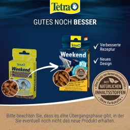 Tetra Wochend Fischfutter - 18 g