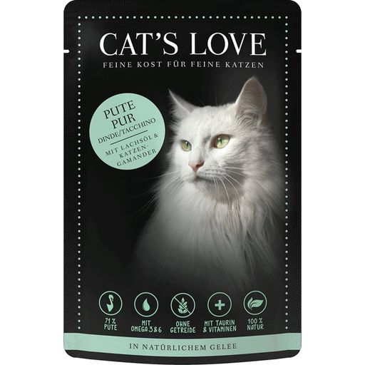Cat's Love Katzen Nassfutter ADULT PUTE PUR - 85 g